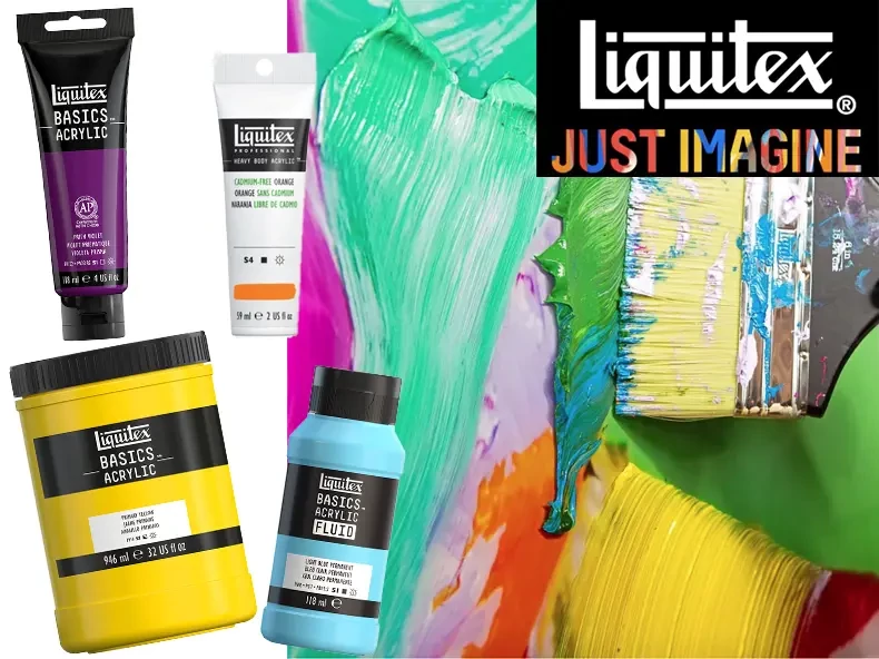 Ghid complet pentru vopselele acrilice Liquitex