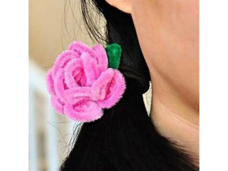 Elastic pentru păr Chenille