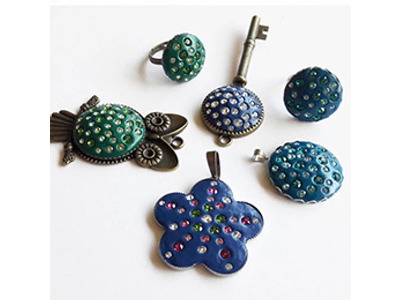 Ékszerek készítése Swarovski Ceralun-ból