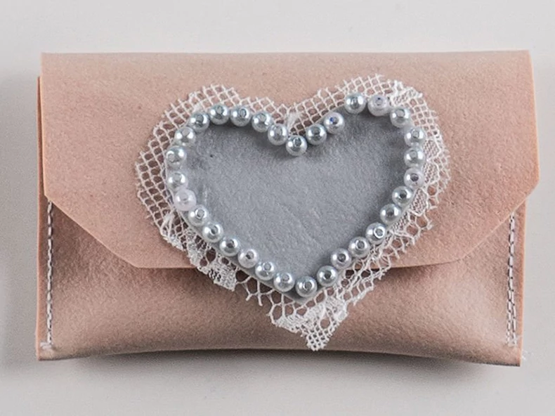 Mini trusă de toaletă din plastilină Fimo cu efect de piele, care poate fi coaptă