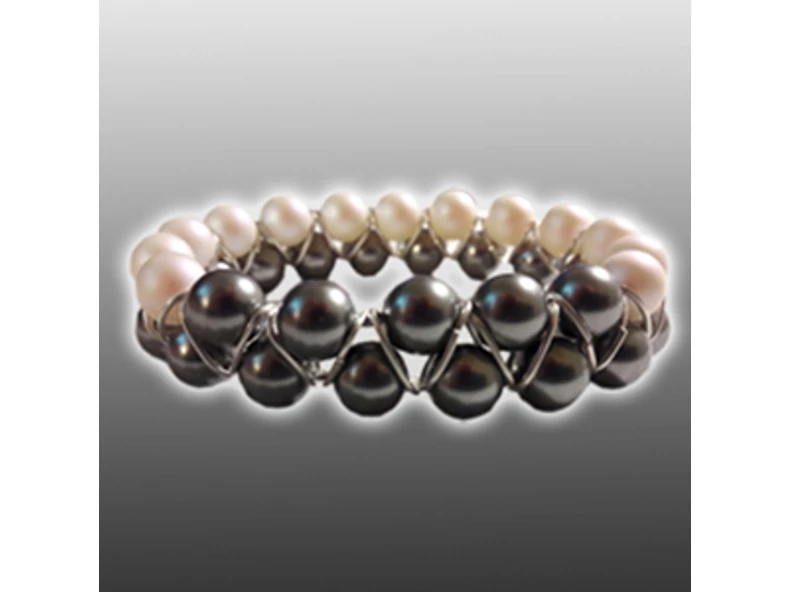 Modern karkötő Swarovski gyöngyökkel