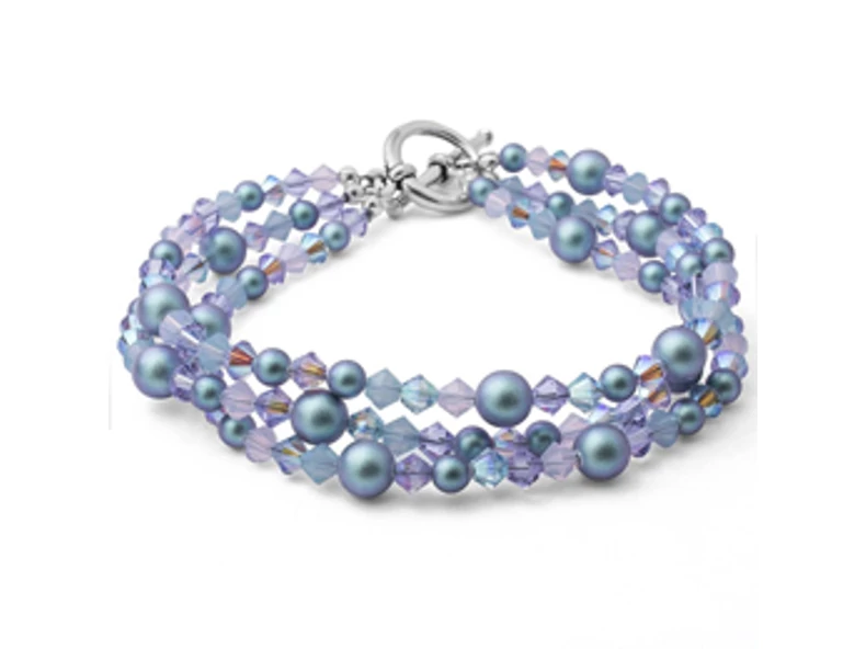 Swarovski Pastel Shimmer karkötő