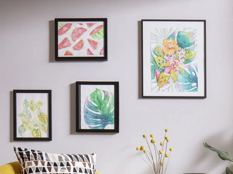 Acuarelas tropicales con lápices Design Journey