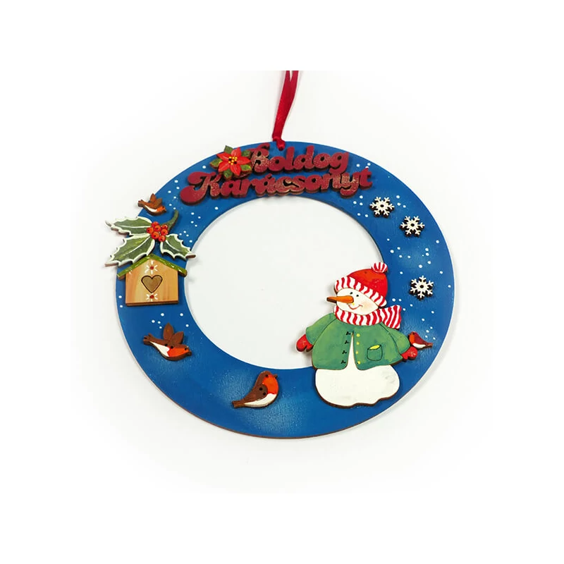Figurine din lemn la pachet - Decor din lemn Buchet Holly, 2 buc