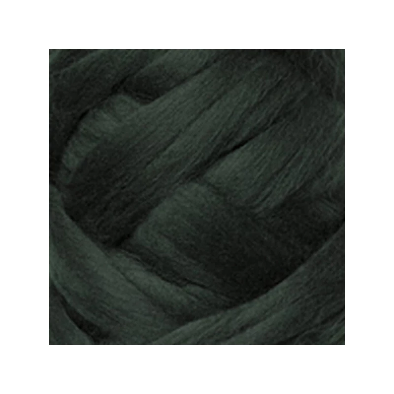  Lână  Fairy Fleece - 75 verde pădure
