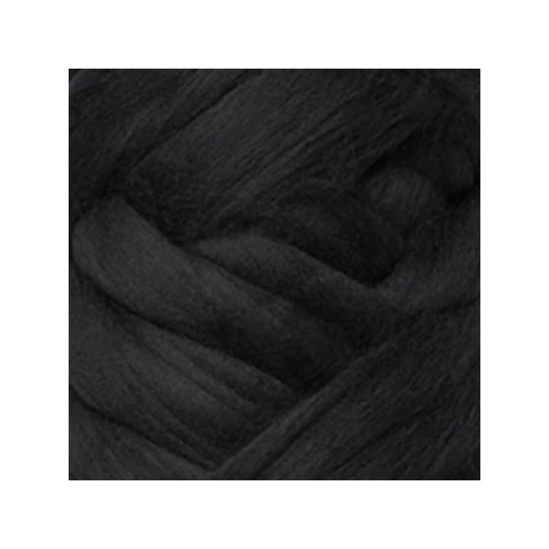  Lână  Fairy Fleece - 80 negru