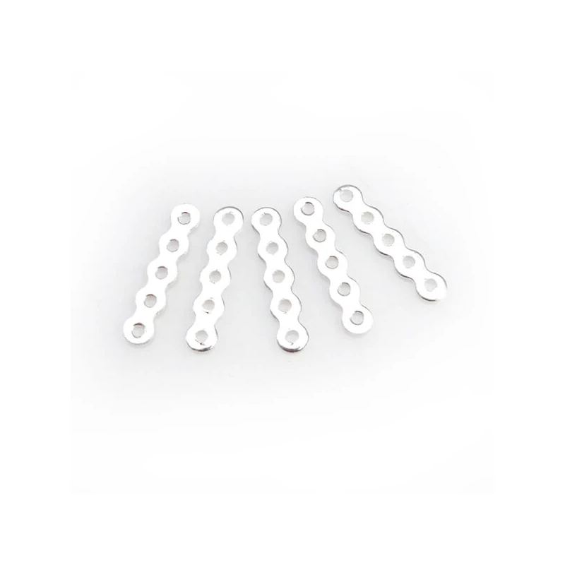 Separator, 5 orificii - argintiu