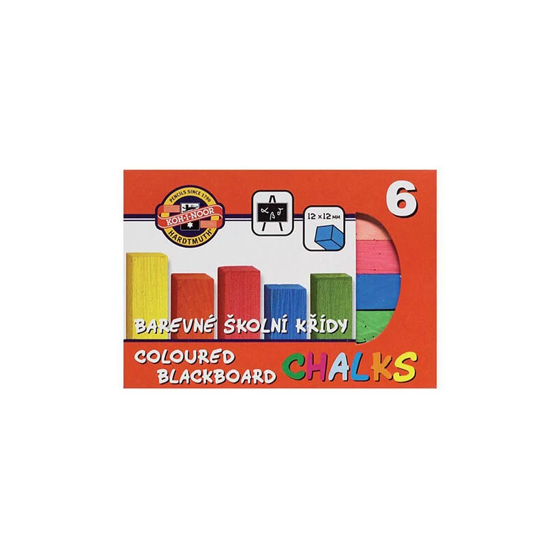 Set cretă asfalt - 6 bucăți, KOH112510