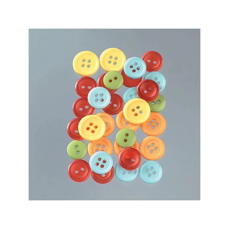 Nasturi din plastic - citrice, 1-1,5 cm, 40 g