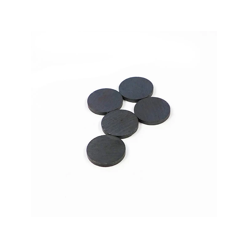 Magnet rotund - 25 mm, 5 buc