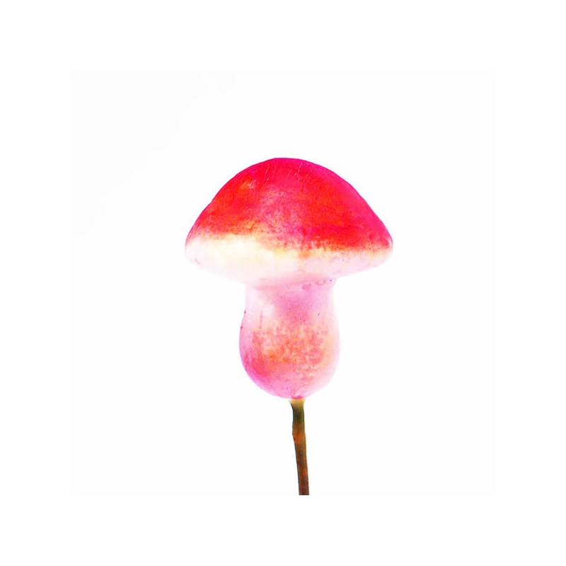 Ciupercă decor- roșie, 2,5 cm