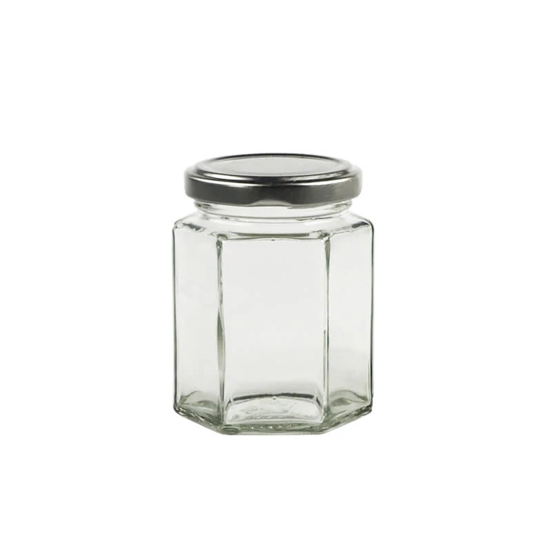 Sticlă hexagonl - 196 ml *