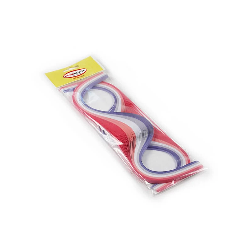 Bandă de hârtie HobbyArtist Quilling, 80 g - margaretă, 3 mm/6 mm, 300 buc