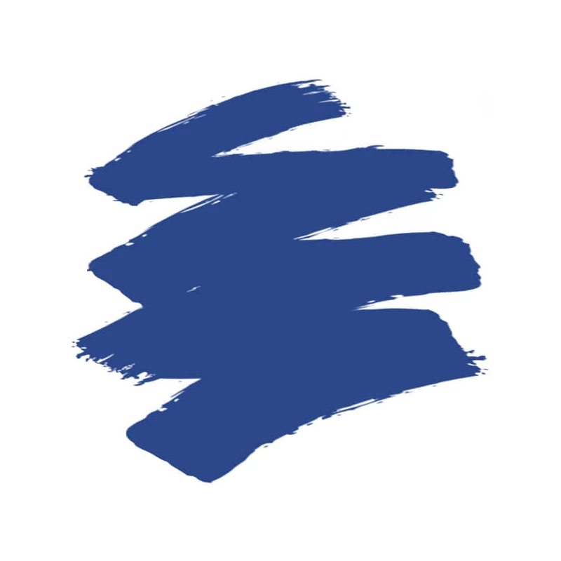 Vopsea sticlă și porțelan, Kreul, Classic - 18 albastru cobalt