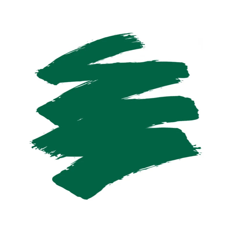 Vopsea sticlă și porțelan, Kreul, Classic - 25 verde inchis