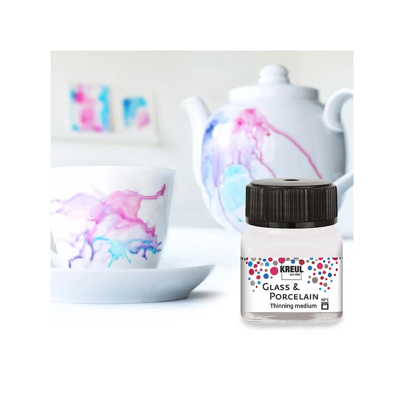 Üveg- és porcelánfesték, Kreul - akvarellesítő médium, világosító, hígító