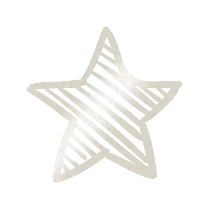 Marker pentru sticlă și porțelan , Kreul Metallic - 16 argintiu