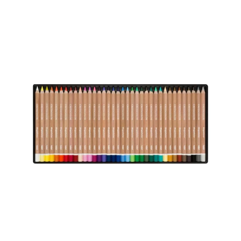Set creioane colorate Cretacolor MegaColor - 36 buc