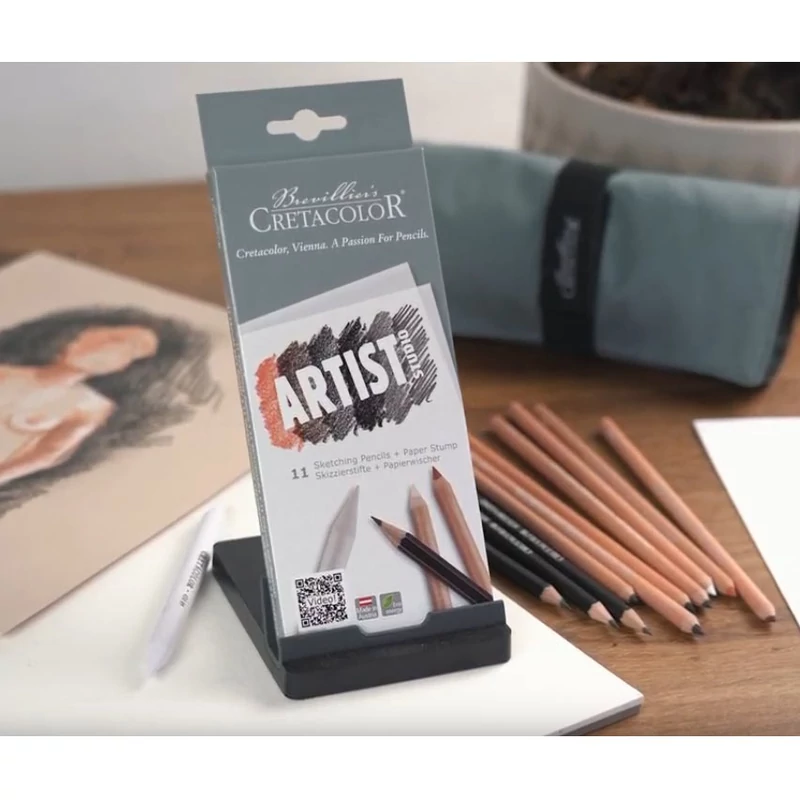 Set creioane pentru schițe Cretacolor Artist Studio - 11 buc