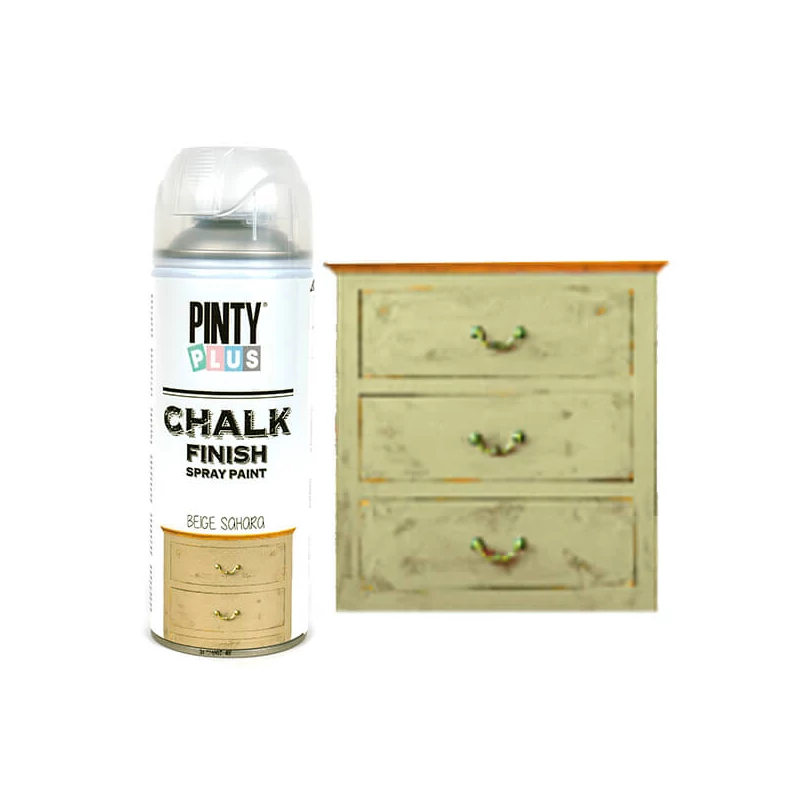 Vopsea cretă spray , Chalk Paint, Pinty Plus - bej sahara