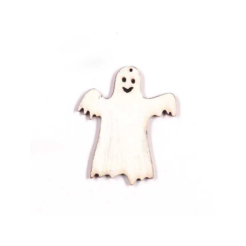 Siluetă din lemn, atârnabilă, modelată cu laser - Ornament copac fantomă