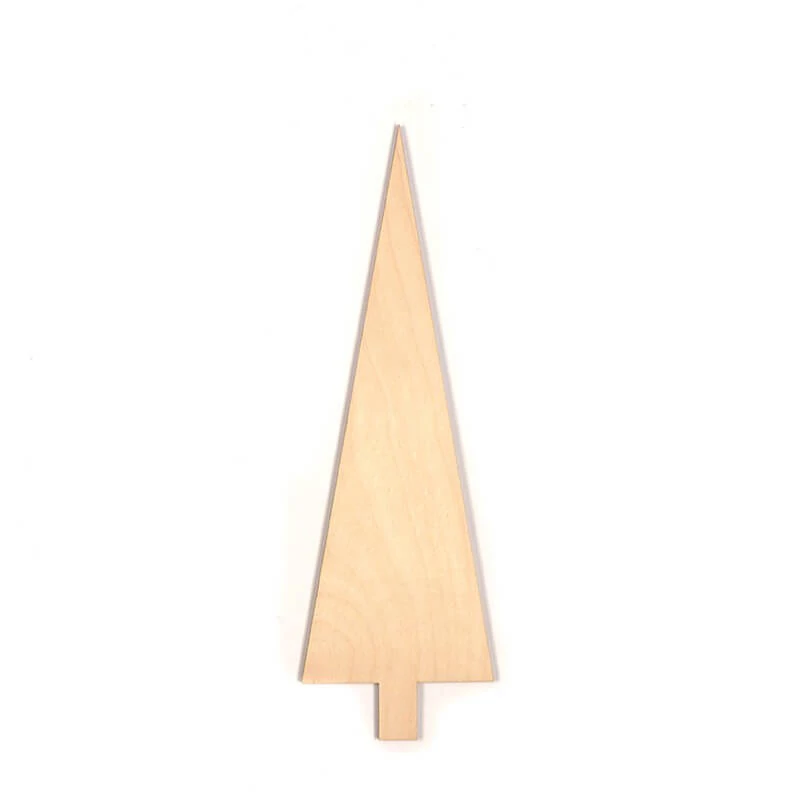 Figurină din lemn, poate fi atârnată - Pin, cu vârf 25 cm