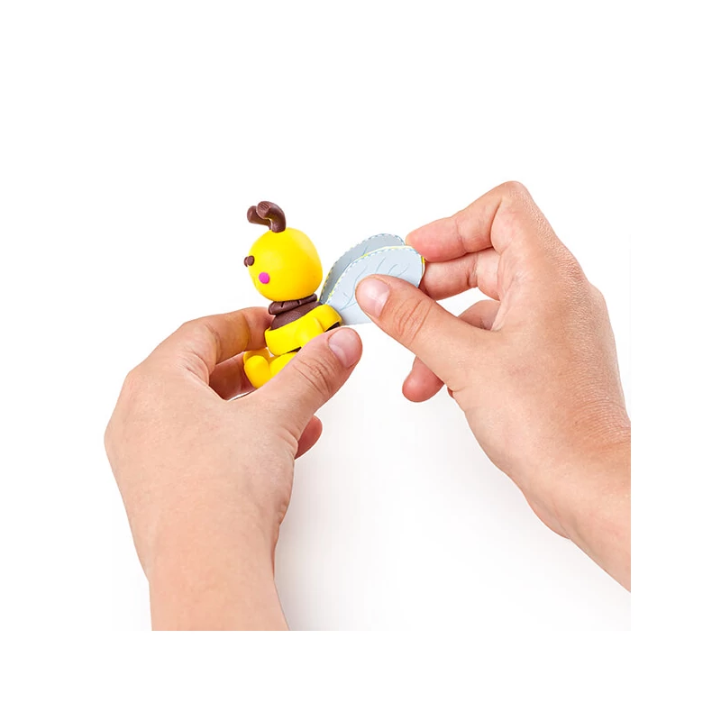 Set Plastilină care se întărește la coacere  FIMO Kids, Form & Play - 4x42 g - albine