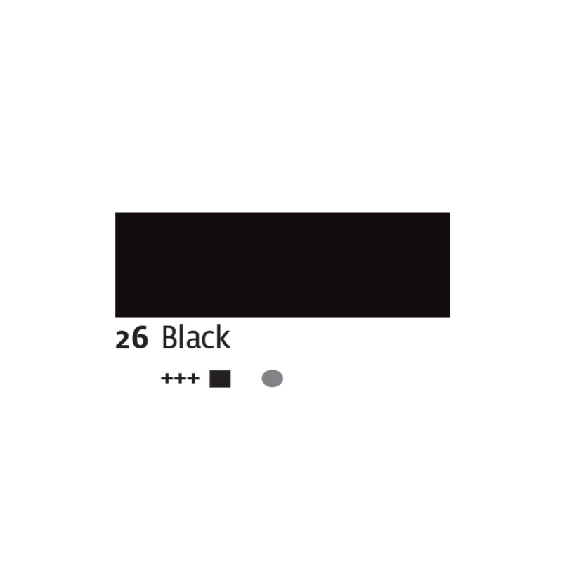 Kreul Solo Goya vopsea acrilică, 100 ml - 26, black