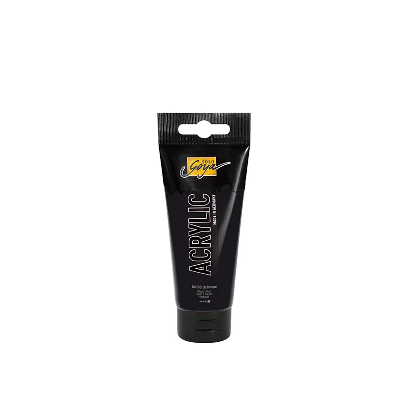 Kreul Solo Goya vopsea acrilică, 100 ml - 26, black