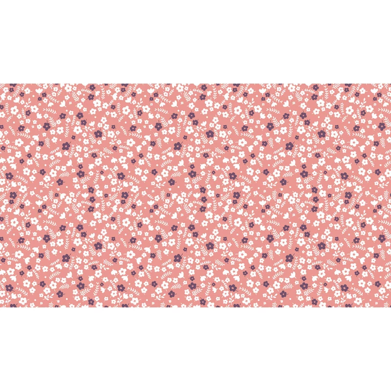 Material patchwork  - Makower - Forest Talk 8489/GE Mini Floral