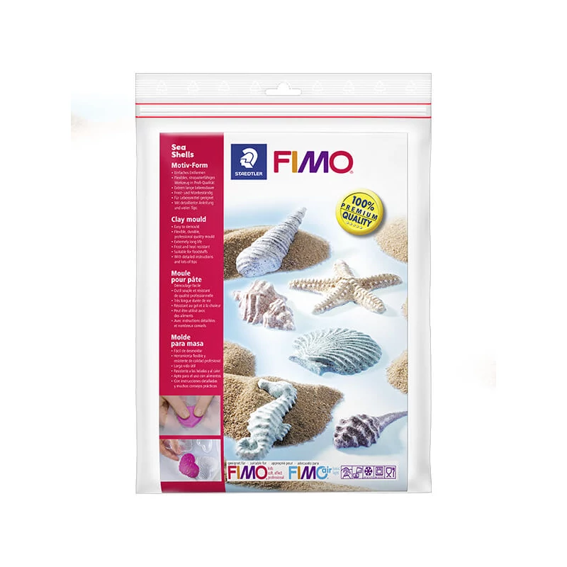 Formă tunare FIMO- scoici