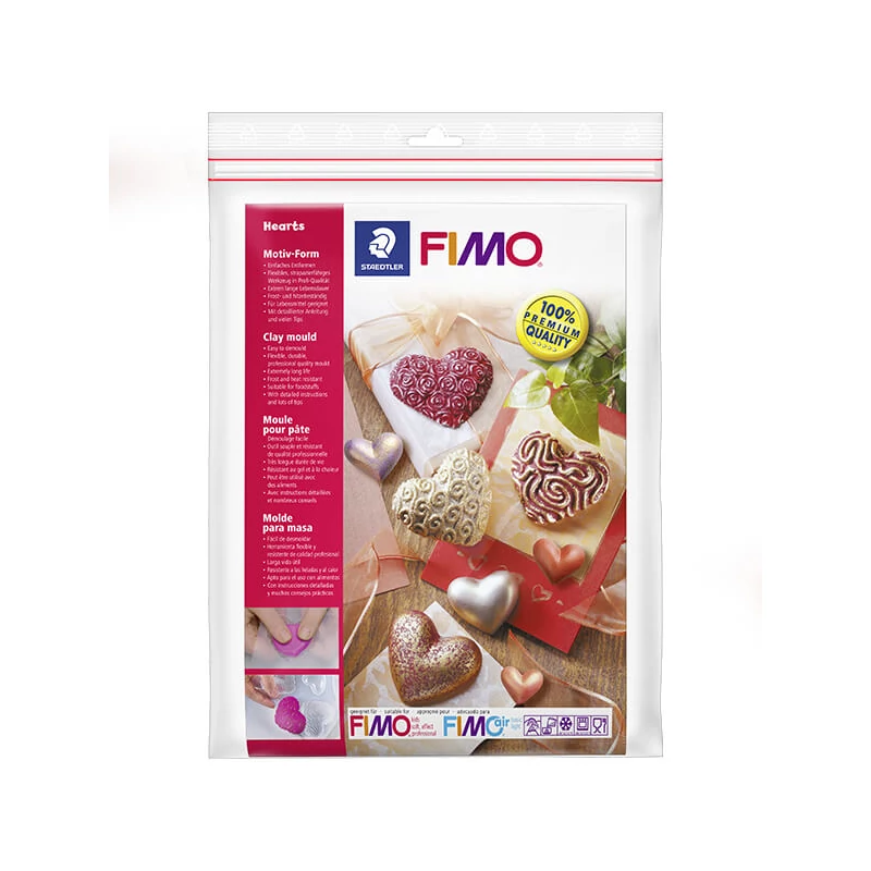 Formă tunare FIMO - inimioare