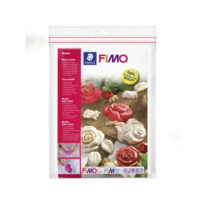 Formă tunare FIMO - trandafiri