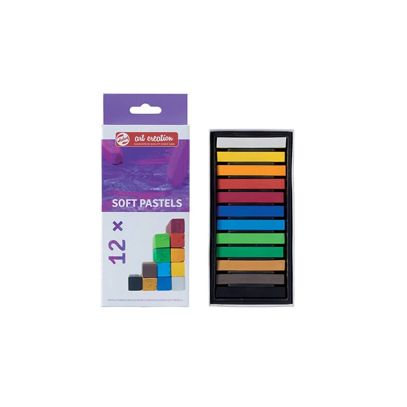 Set crete pastel uscat Talens Art Creation, 12 buc
