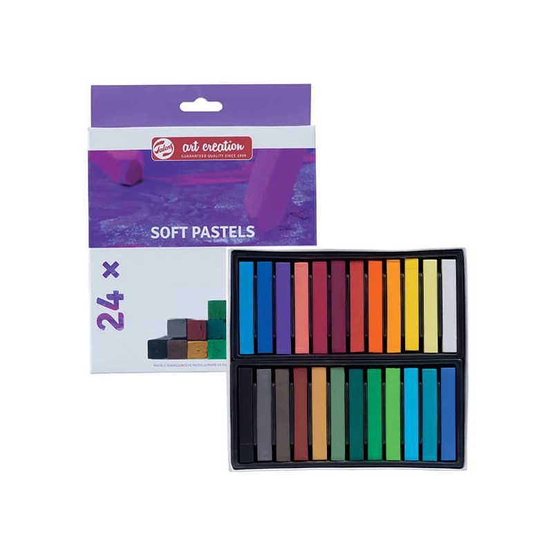 Set crete pastel uscat Talens Art Creation, 24 buc