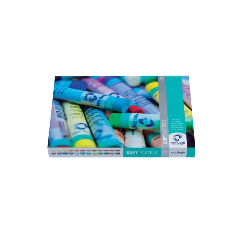 Set crete pastel uscat Talens Van Gogh, 24 buc
