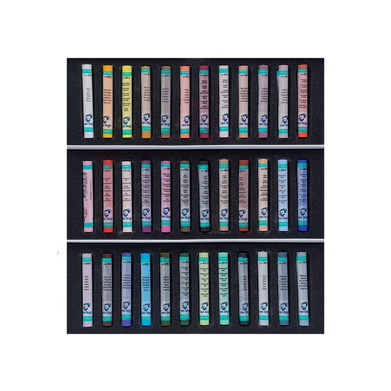 Set crete pastel uscat Talens Van Gogh, 48 buc