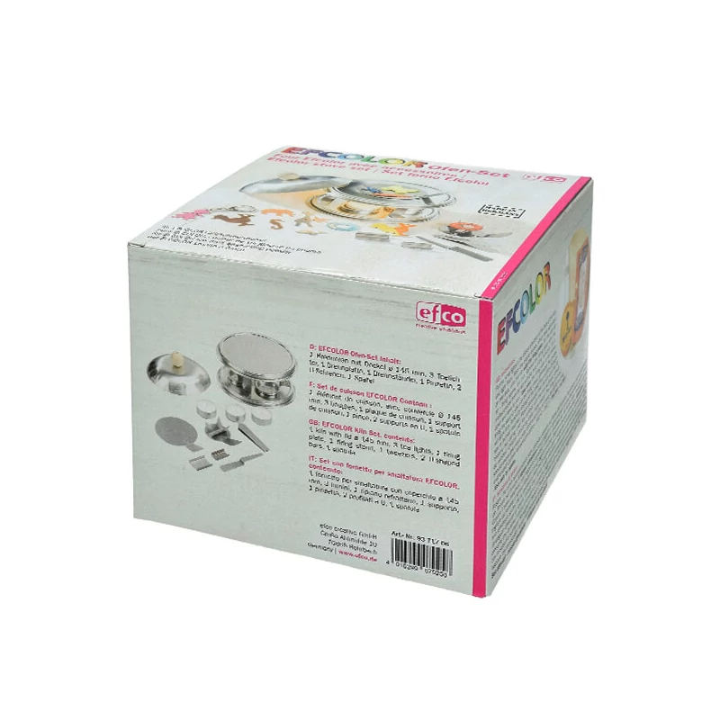 Set de copt Efcolor cu  suporturi pentru lumânări