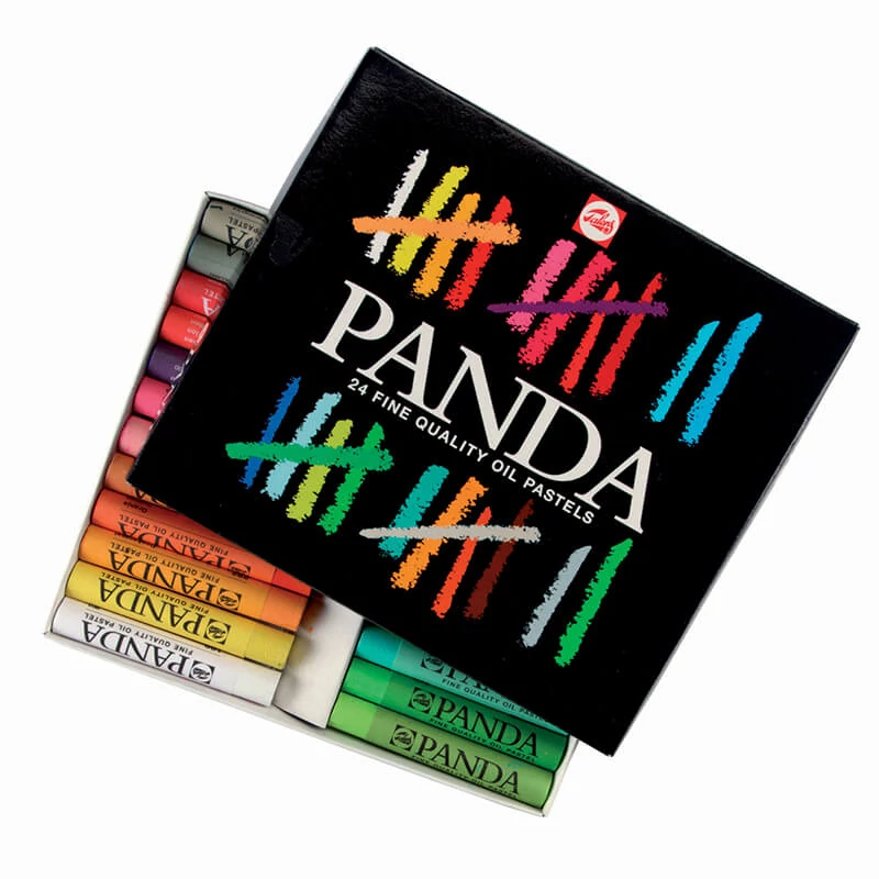 Set pastel cu ulei (cretă ulei) Talens Panda - 24 buc