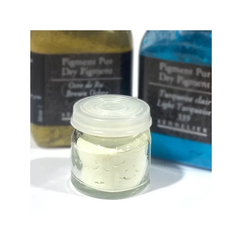 Pigment Sennelier  - 010, phosphorescent yellow green, 15 g