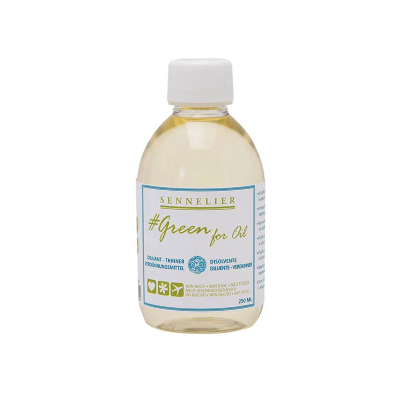 Sennelier Green  for oil solvent (prietenos cu mediul) - 250 ml