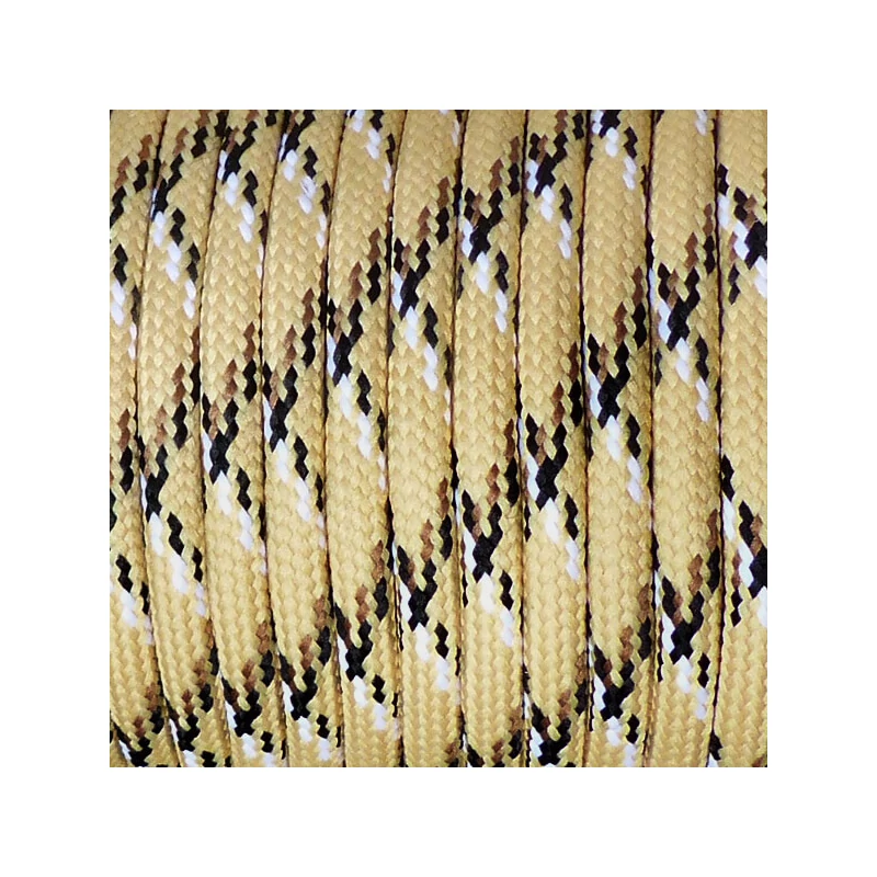 Paracord 550, în metri, 4 mm - desert camuflaj