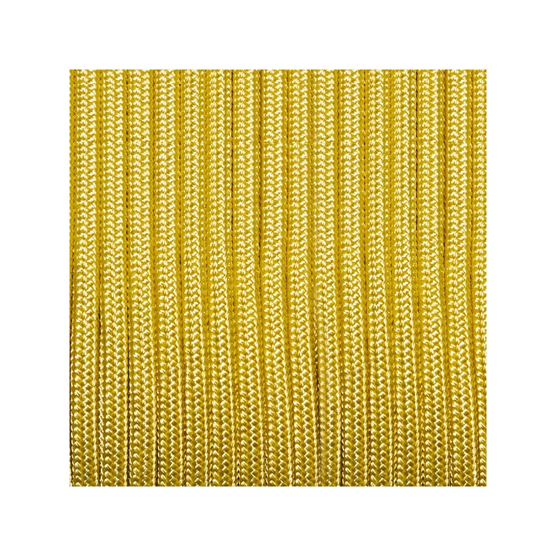 Paracord 350, în metri, 3 mm - metal auriu