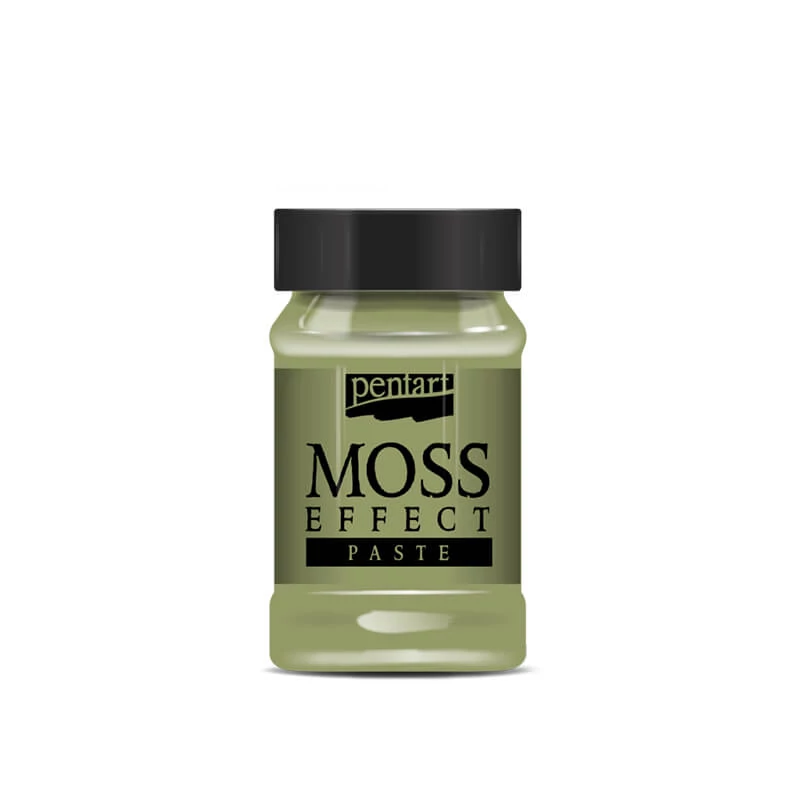 Pentart, pastă cu efect de mușchi, 100 ml - verde deschis