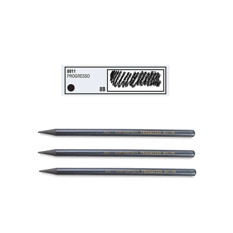 KOH-I-NOOR Baton grafit Progresso - 8B