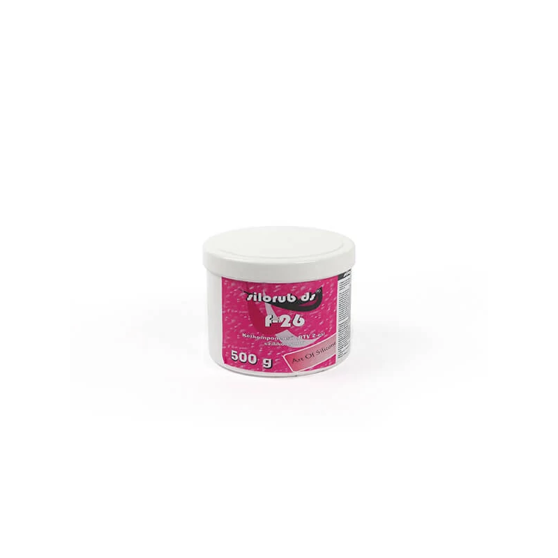 Cauciuc siliconic bicomponent (RTV-2) pentru fabricarea matrițelor, Silorub DS - F-26, 500 g