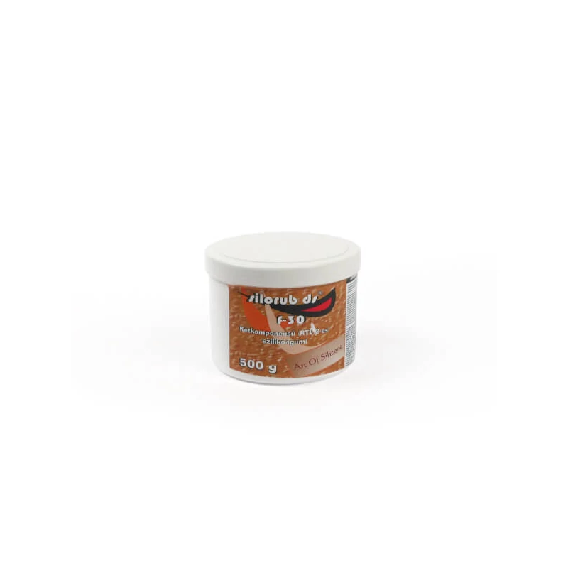 Cauciuc siliconic bicomponent (RTV-2) pentru fabricarea matrițelor, Silorub DS - F-30, 500 g