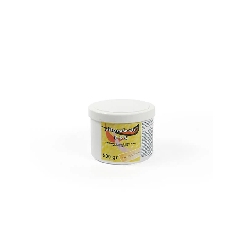Cauciuc siliconic bicomponent (RTV-2) pentru fabricarea matrițelor, Silorub DS - F-38, 500 g