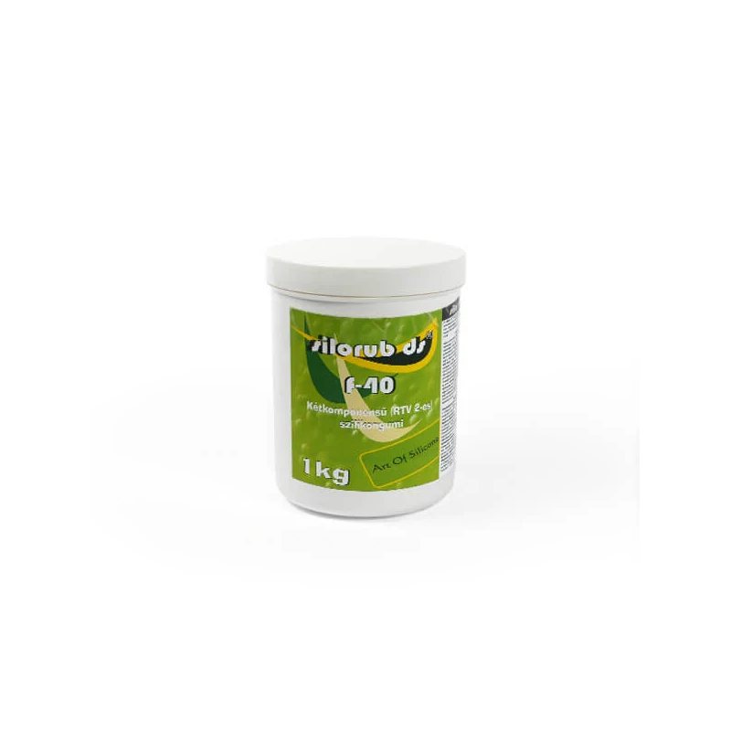 Cauciuc siliconic bicomponent (RTV-2) pentru fabricarea matrițelor, Silorub DS - F-40, 1000 g