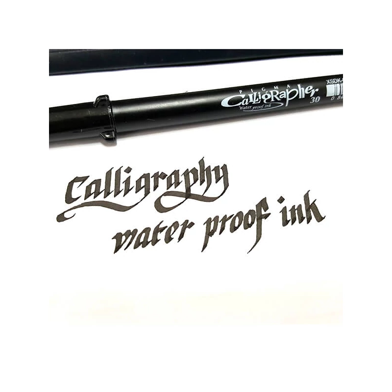 Markere  Sakura Pigma Calligrapher , 20 - negru